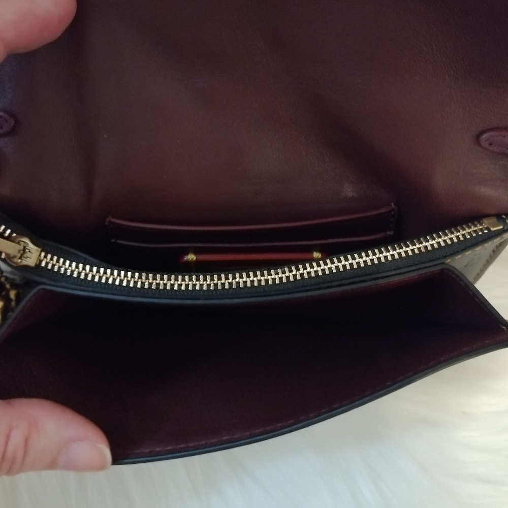 Coach 1941 Tearose Glovetanned Leather Clutch - Picture 5 of 7